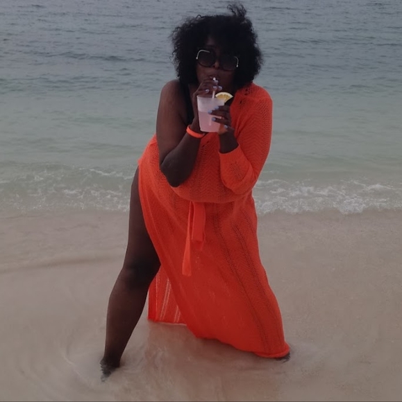 Crochet Beach Dress/Dress - Picture 5 of 5